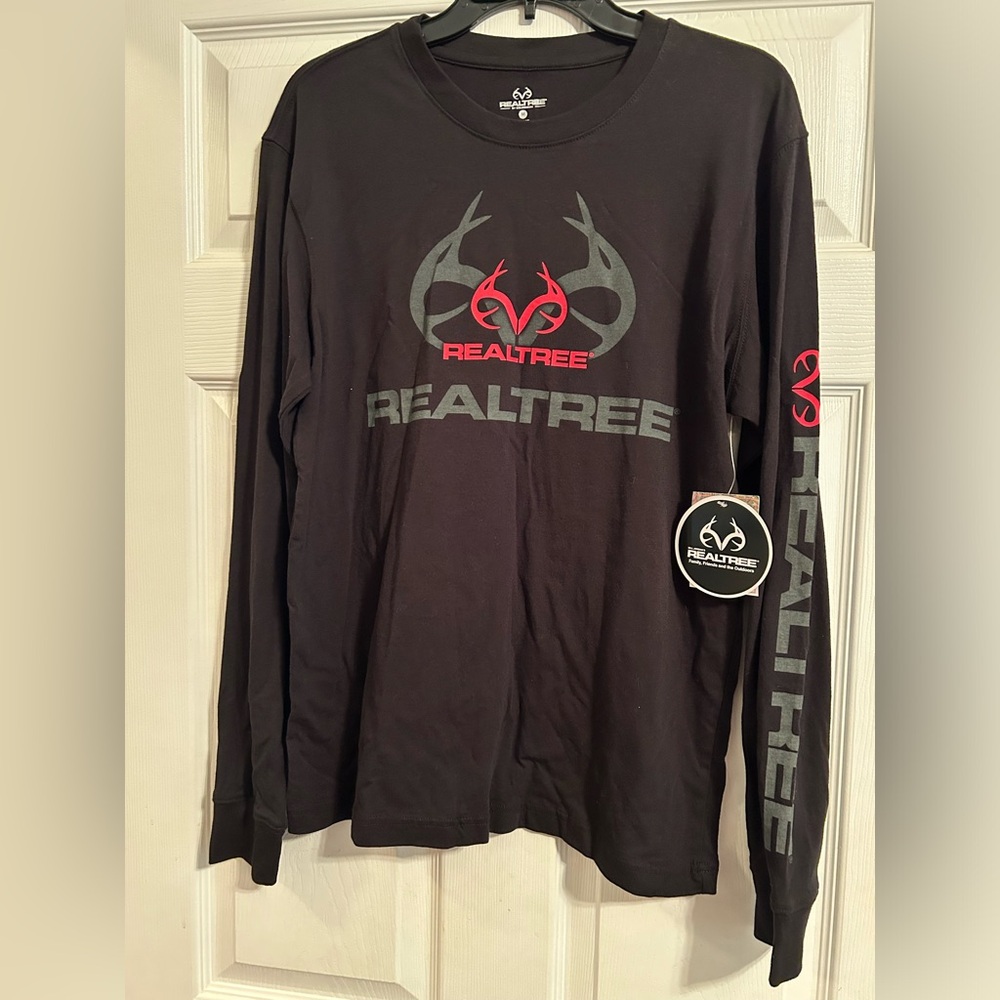 Real tree long sleeve tshirt